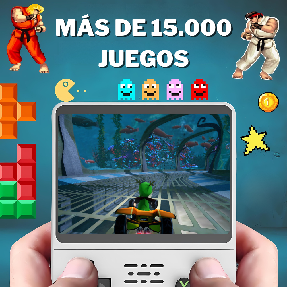 Consola Retro con 15.000 Juegos